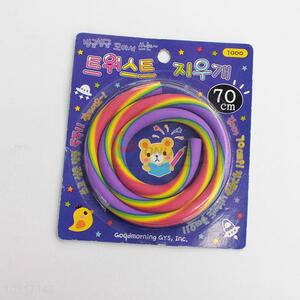 Korean stationery rainbow long eraser