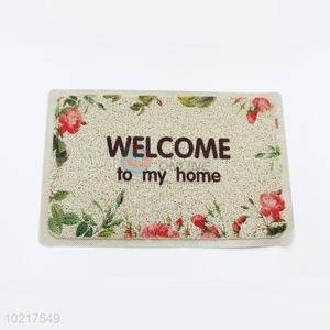 Professional Welcome Sign PVC Floor Mat for Home Use