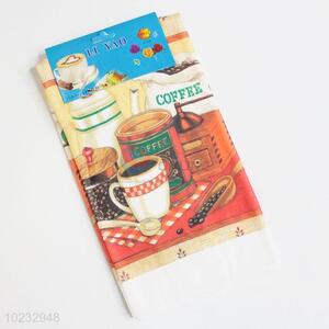 Professional Simple Coffee Cup Pattern Kitchen Towel