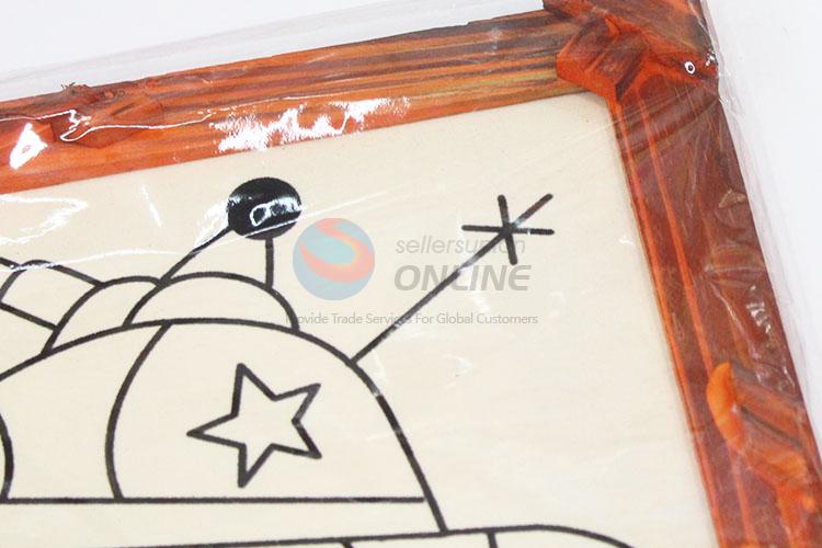 Cool popular new style wooden-frame mud painting