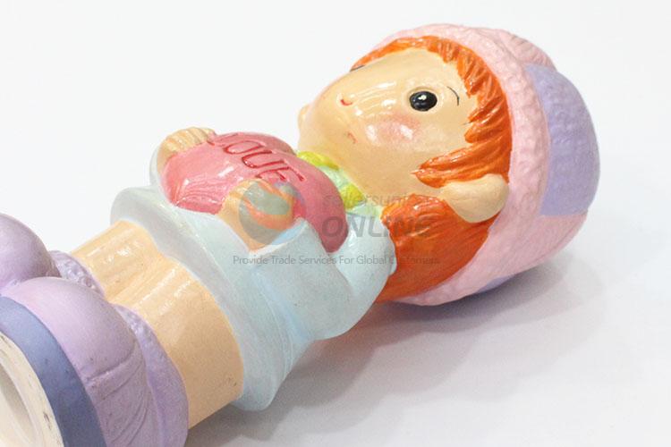 Lovely top quality low price doll money box