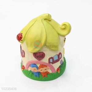 Normal best cartoon house shape money box