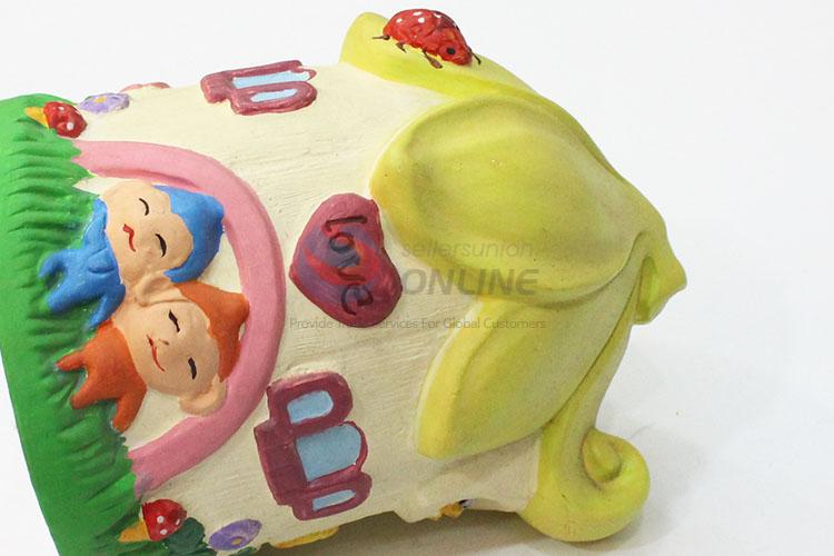 Normal best cartoon house shape money box