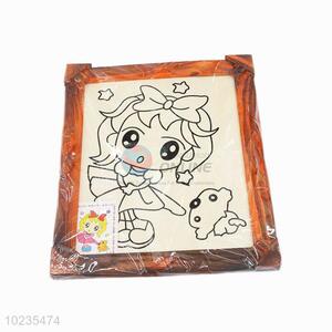 Great cheap new style wooden-frame mud painting