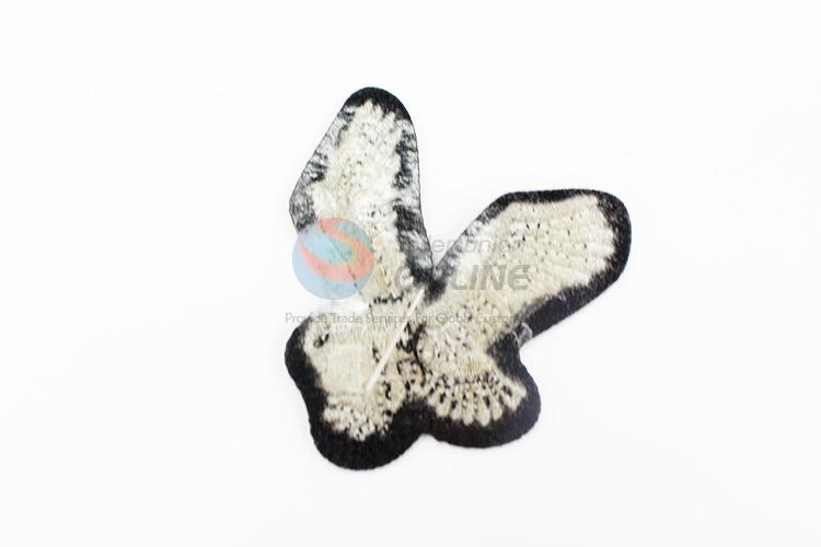 Cool design eagle shape embroidery badge brooch