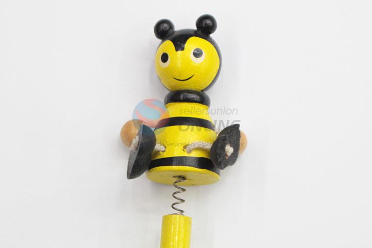 Hot Sale Students Stationery Pencil with Wooden Toy