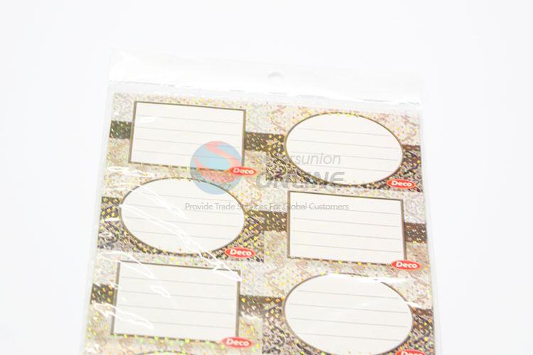 Shining Star Pattern Adhesive Label Stickers