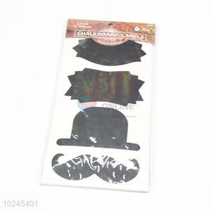 6 Pcs Adhesive Chalkboard Label Chalk Decoration