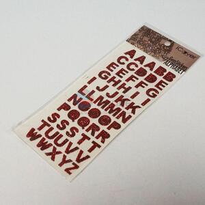 Cute Red Letter Stickers Creative Transparent Sticker