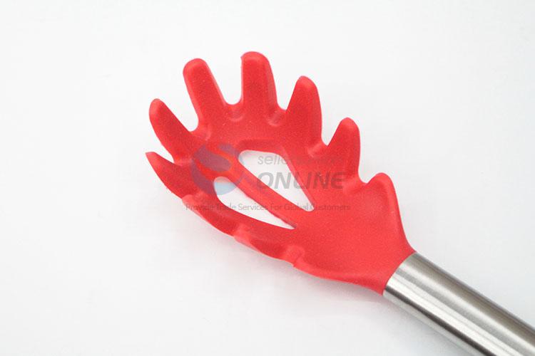 Silicone Kitchen Powder Rake with Stainless Steel Handle