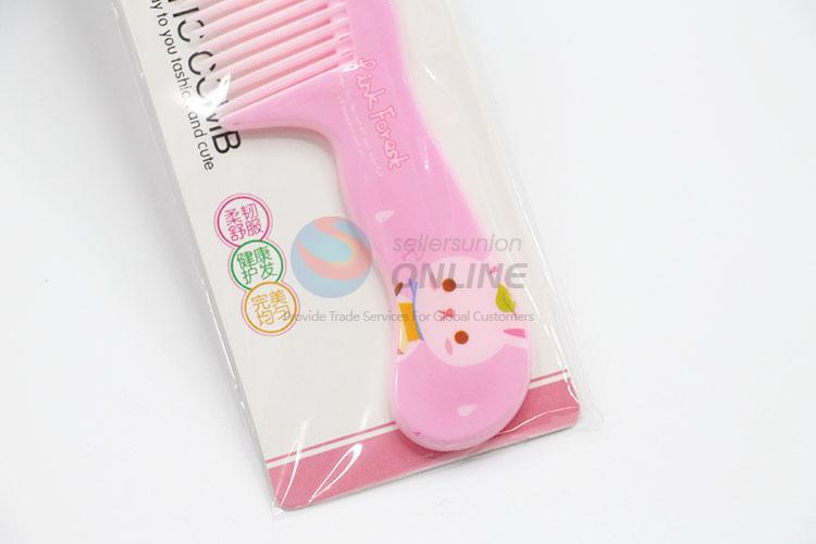 China Manufacturer Cartoon Plastic Comb