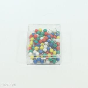 Factory Direct 100PC Pushpin Multicolor Round Ball Pushpin