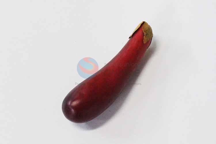 Simulation Eggplant Fake Fruit and Vegetable Decoration