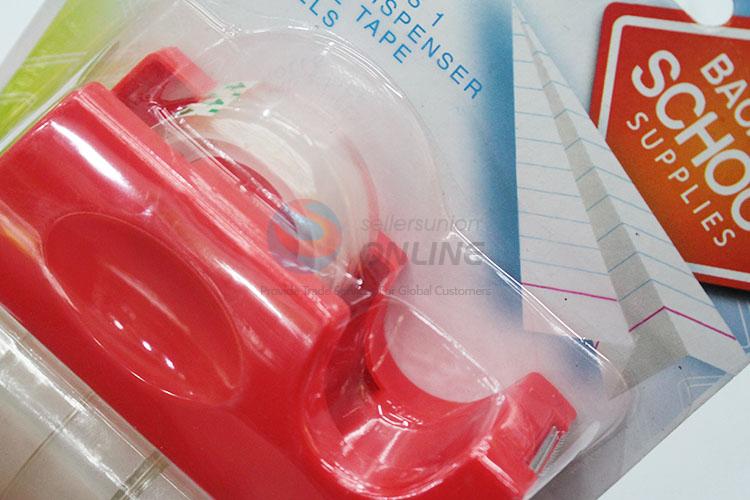 Fashion Style Mini Adhesive Tape Student Tape with Tape Dispenser