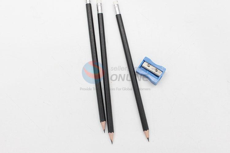 Factory Price Utility School Supplies 12 Pcs Wooden Pencils for Writing