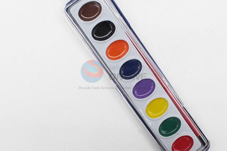 Fashion Solid Watercolor Painting Plate Water Color Paints for Children