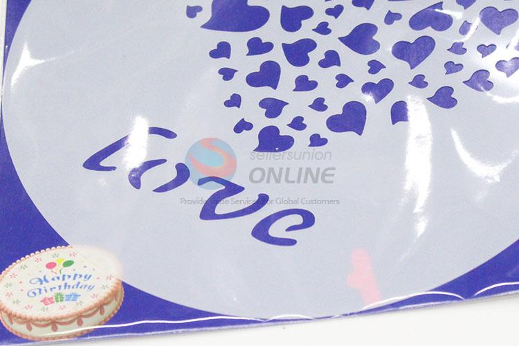 Best low price top quality loving heart cake decoration mould