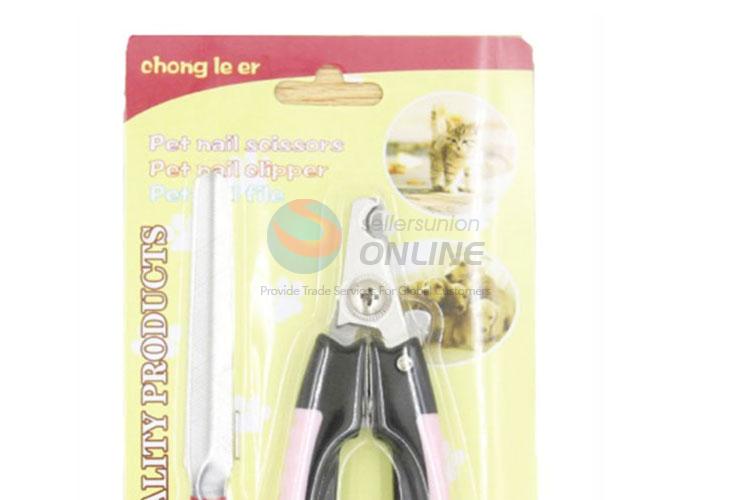 High Quality Pet Beauty Set Nail Clippers Nail Scissor Nail File