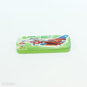 Promotional plane pattern metal pencil case box