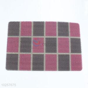 Promotional Grid Pattern Non-Slip Door Mat