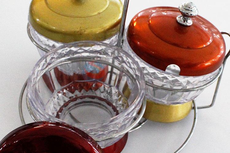 Best popular style cheap colorful condiment bottle rack