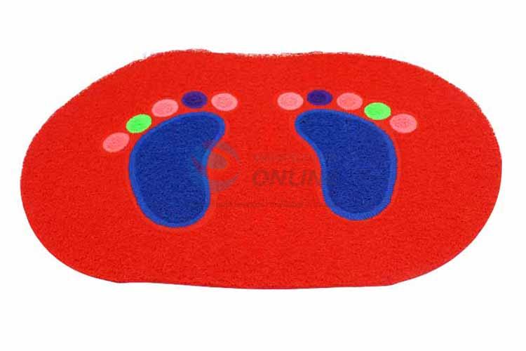 Footprint Pattern Decorative Non-slip Front Floor Mat/Door Mat