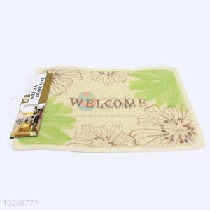 Flower Pattern Decorative Non-slip Front Floor Mat/Door Mat