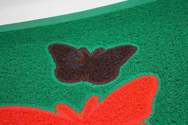 Butterfly Pattern Decorative Non-slip Front Floor Mat/Door Mat