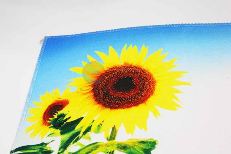 Sunflower Pattern Decorative Non-slip Front Floor Mat/Rectangular Door Mat