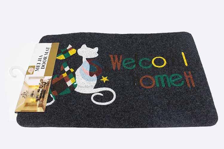 Cat Pattern Decorative Non-slip Front Floor Mat/Door Mat