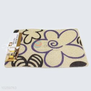 Flower Pattern Decorative Non-slip Front Floor Mat/Door Mat