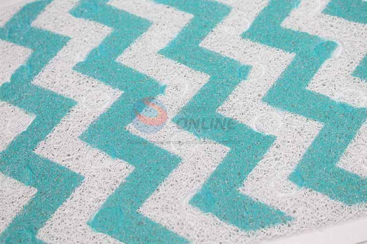 Wave Pattern Decorative Non-slip Front Floor Mat/Door Mat