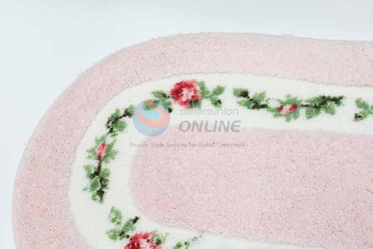 Flower Pattern Decorative Non-slip Front Floor Mat/Door Mat