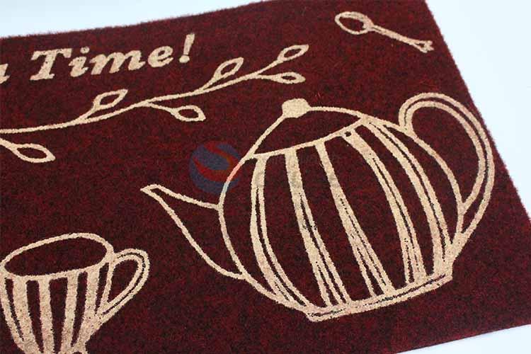 Teapot Pattern Decorative Non-slip Front Floor Mat/Door Mat