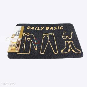 Daily Basic Pattern Decorative Non-slip Front Floor Mat/Door Mat