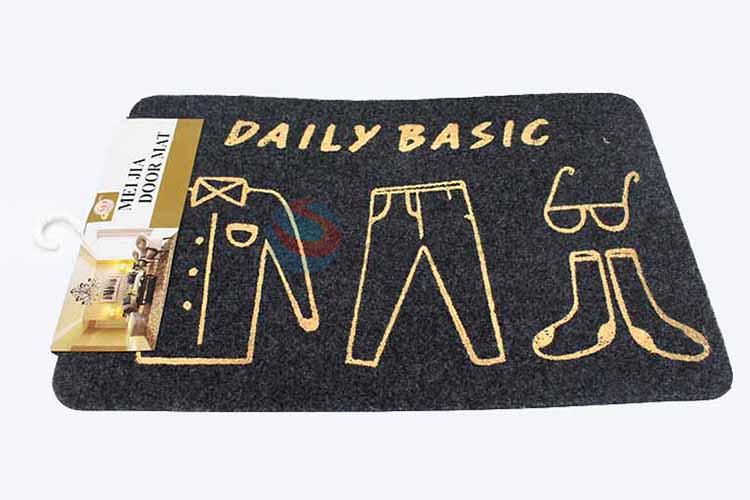 Daily Basic Pattern Decorative Non-slip Front Floor Mat/Door Mat