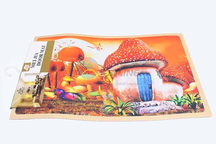 Cartoon Mushroom Decorative Non-slip Front Floor Mat/Rectangular Door Mat