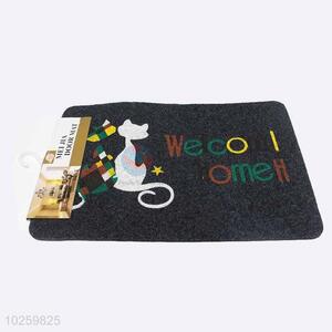 Cat Pattern Decorative Non-slip Front Floor Mat/Door Mat