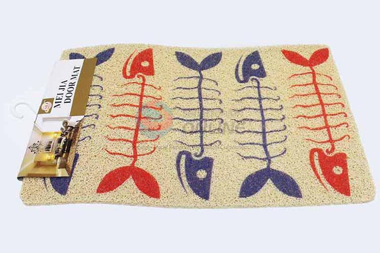 Fishbone Pattern Decorative Non-slip Front Floor Mat/Door Mat