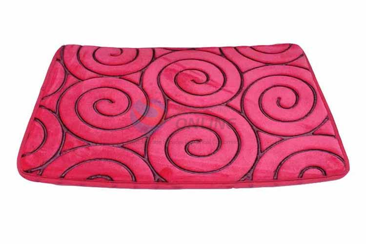 Circle Pattern Decorative Non-slip Front Floor Mat/Rectangular Door Mat