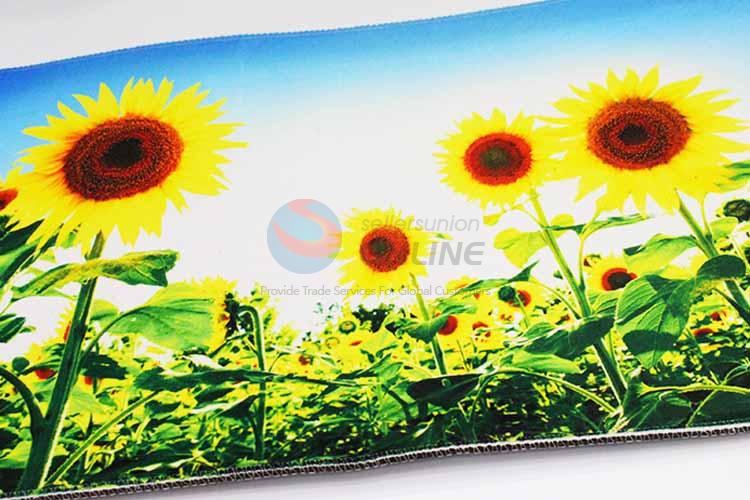 Sunflower Pattern Decorative Non-slip Front Floor Mat/Rectangular Door Mat