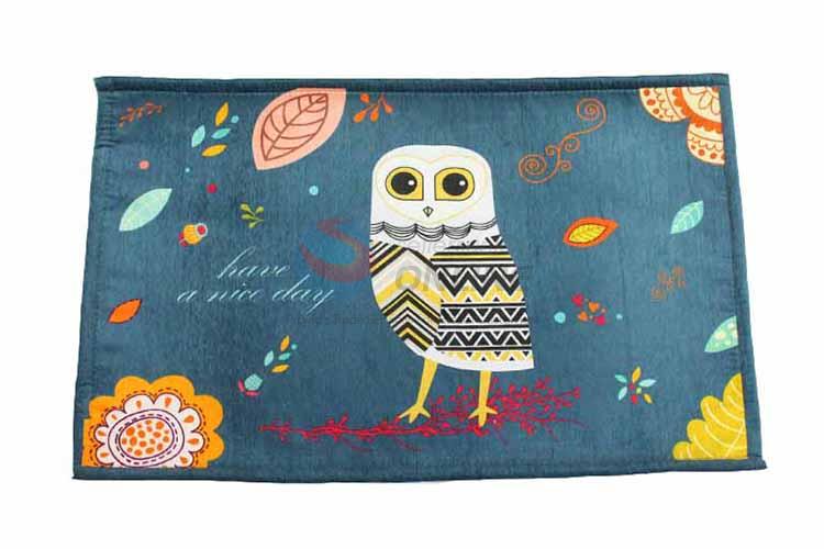 Owl Pattern Decorative Non-slip Front Floor Mat/Door Mat