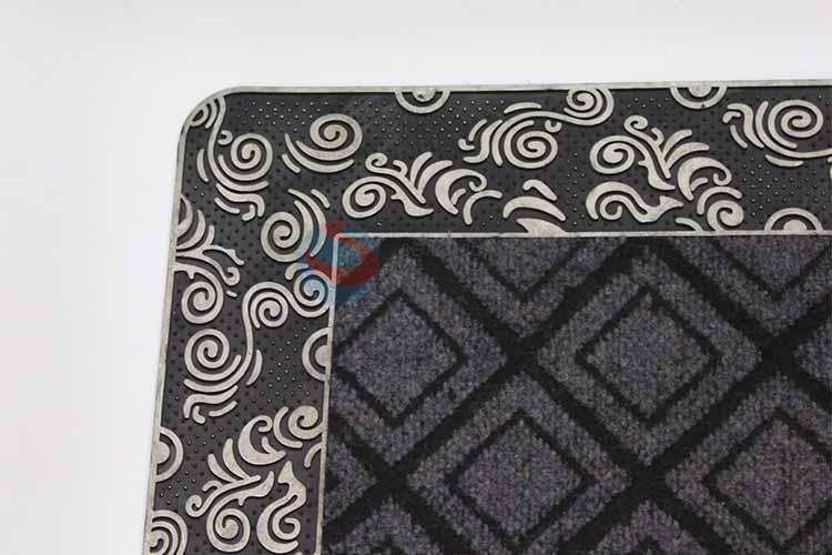 Check Pattern Decorative Non-slip Front Floor Mat/Door Mat