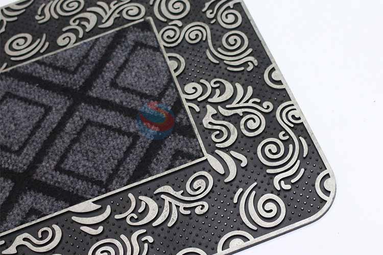 Check Pattern Decorative Non-slip Front Floor Mat/Door Mat