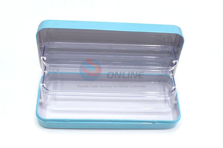 Good Quality Cat Pattern Iron Pencil Box for Student