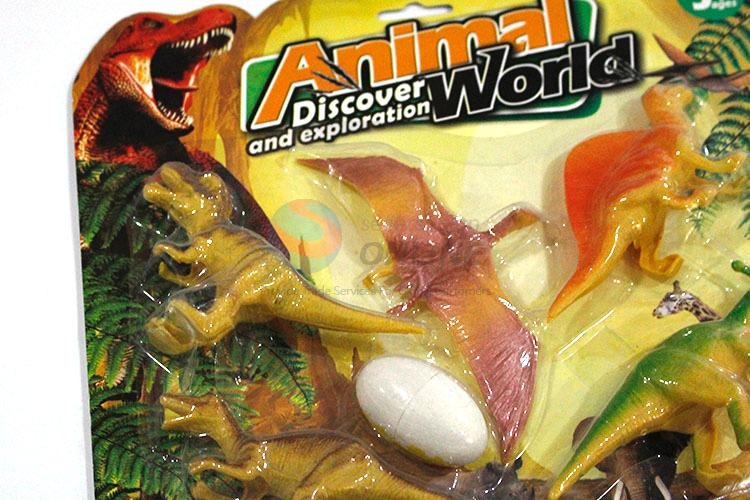 Customized Plastic Dinosaur Animal World Kids Toys