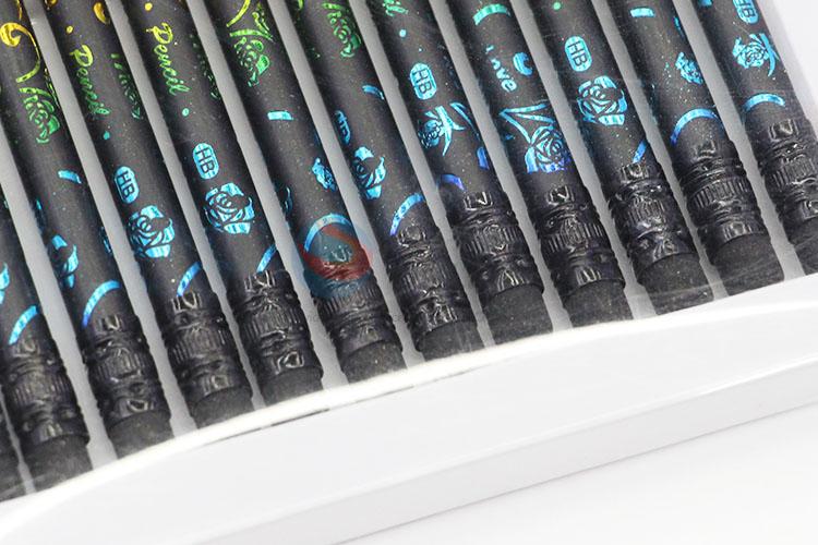 Eco-friendly 12pcs HB Pencils Set