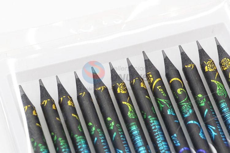 Eco-friendly 12pcs HB Pencils Set