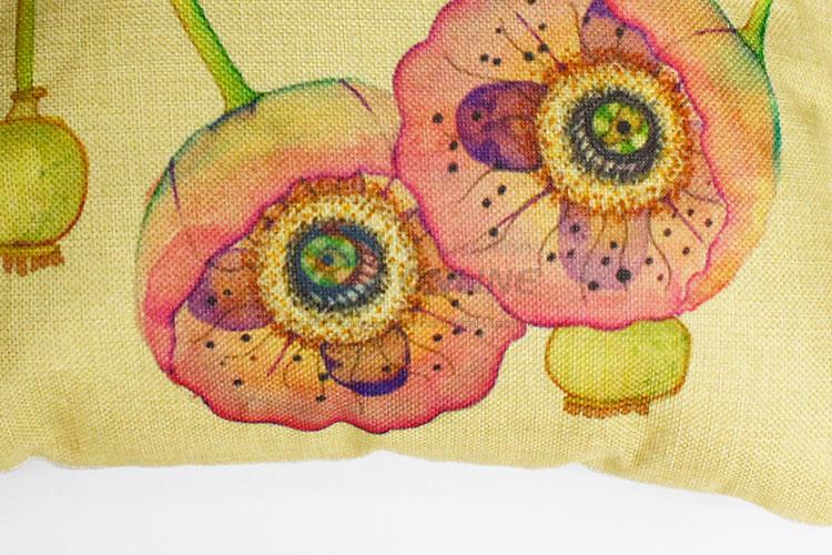 Top quality low price cool flowers pillow