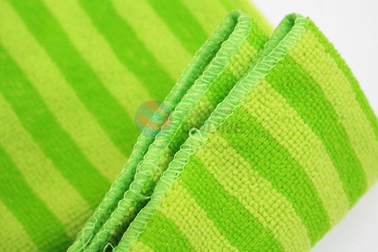 New Green Color Microfibre Cleaning Towel